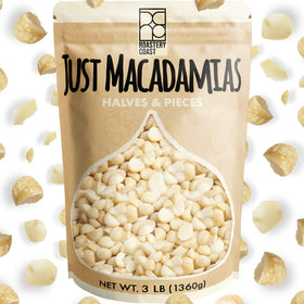 Roastery Coast daily nuts macadamia raw unsalted, ideal for clean snacking