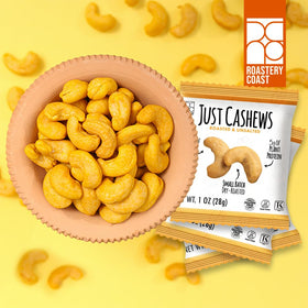 Roastery Coast Just Cashews used as a cooking ingredient for baking and savory dishes