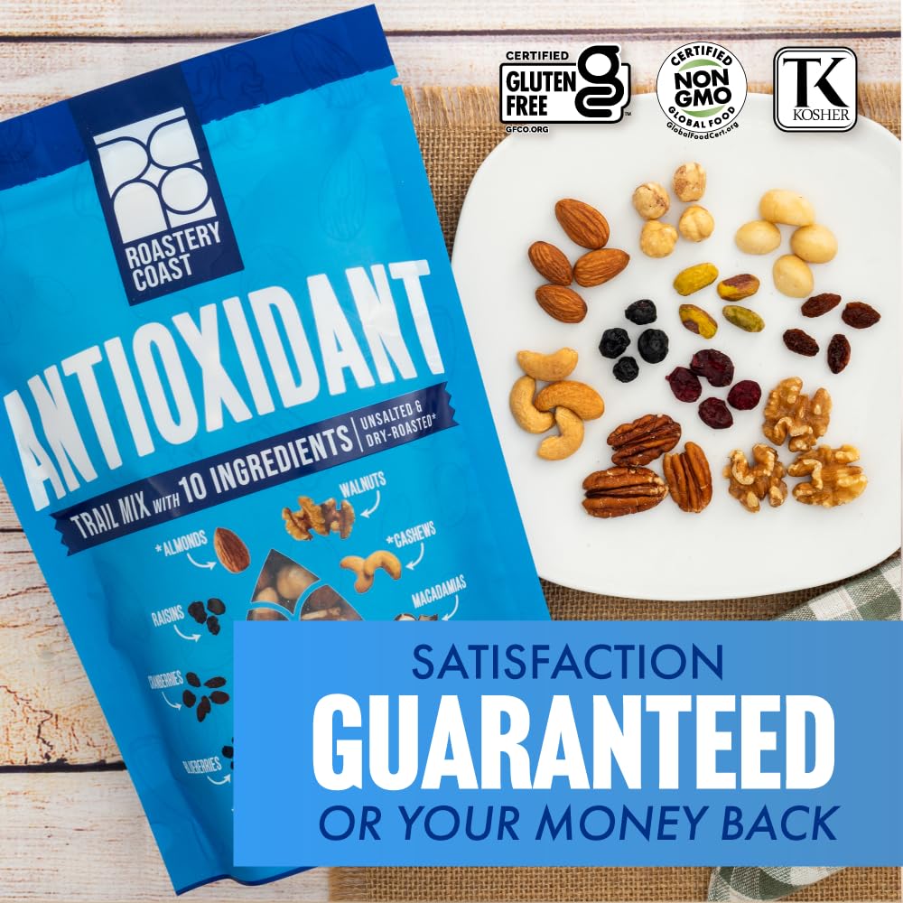 Roastery Coast unsalted label on pack communicates clean, low-sodium option.