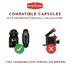 Roastesso caramel-chocolate-hazelnut capsule focuses flavor variety for cozy afternoons.