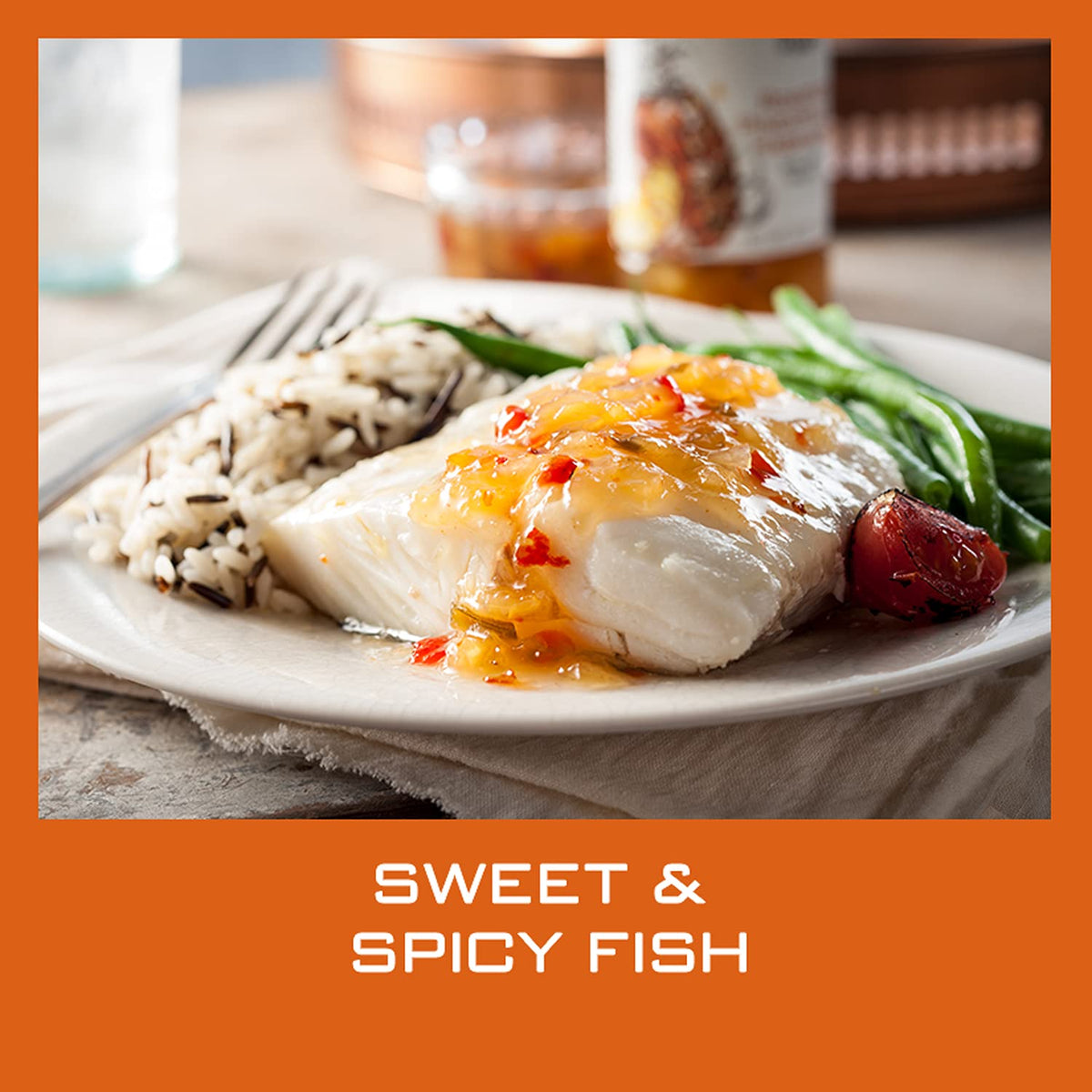 Robert Rothschild Farm pineapple habanero marinade adds bold flavor to proteins.