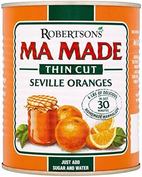 Robertson's Mamade Marmalade Thin Cut jar ready for a traditional English breakfast.