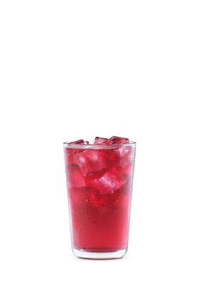 Robinsons Apple Blackcurrant 1L glass filled, refreshing drink ready to enjoy