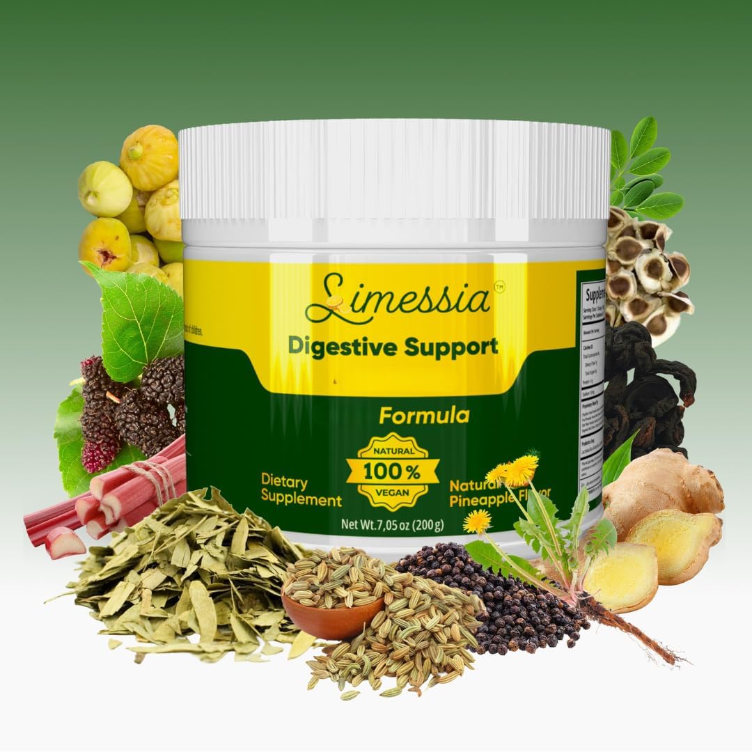 Robutop Sl-imessia packaging showing convenient plant-based digestive support in a bottle.