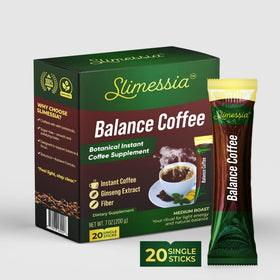 Robutop Slimessia Balance sachet being stirred to dissolve.