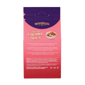 Roca caramel buttercrunch toffee with almonds offers a rich crunch and balance