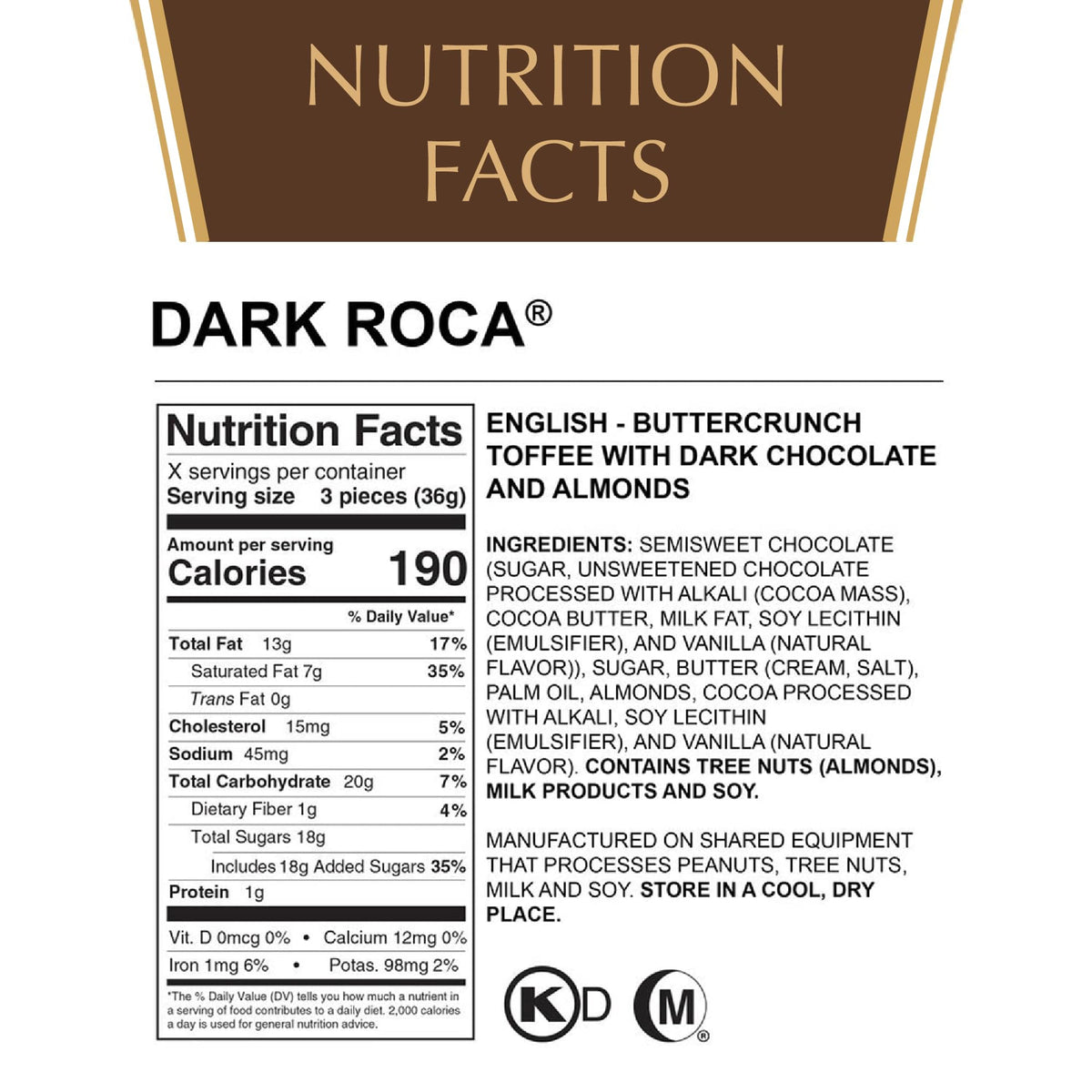 Delicious pairing ideas for coffee or tea with Roca almond toffee