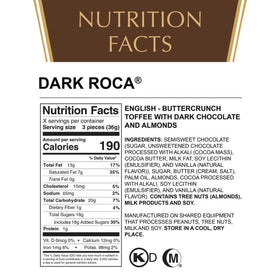 Delicious pairing ideas for coffee or tea with Roca almond toffee