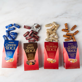Roca foil-wrapped pieces stay fresh after opening for easy sharing