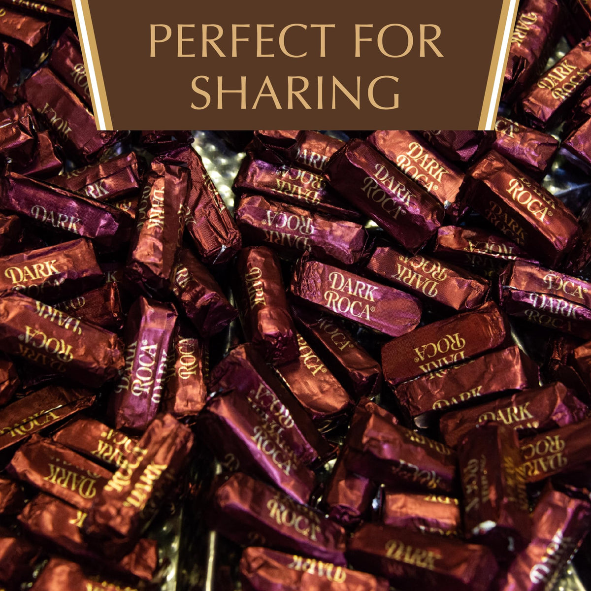 Individually wrapped Roca pieces maintain freshness and portion control