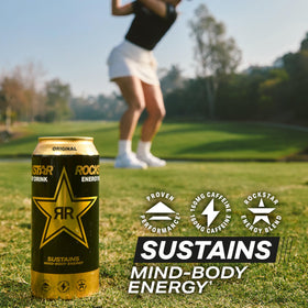 12-pack of Rockstar Original Energy ready for daily on-the-go energy needs.