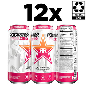 Rockstar Pure Zero packaging varies for shelf appeal