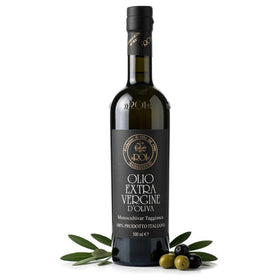 ROI Ligurian EVOO bottle viewed from top, showcasing premium quality for everyday meals.