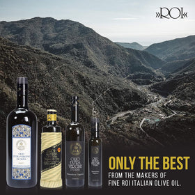 ROI Olive oil drizzle with bread, perfect for dipping and finishing.