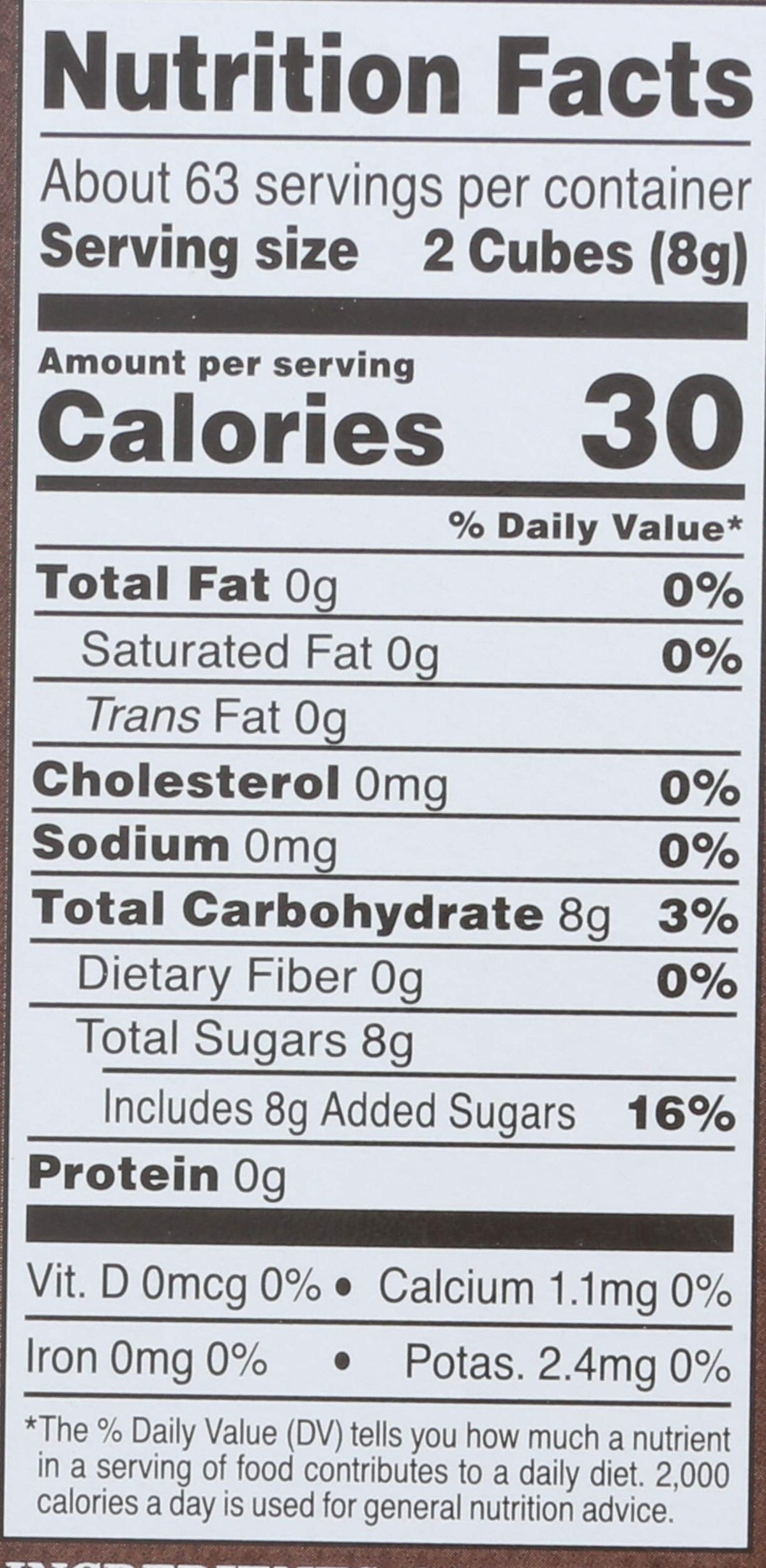 Roland Foods Demerara sugar cubes in iced tea for balanced sweetness