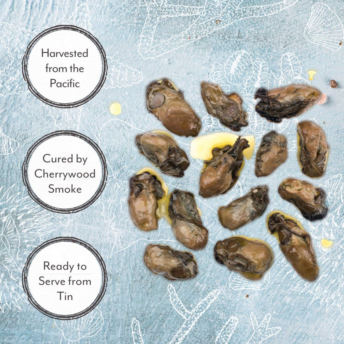 Roland Foods fancy oysters provide convenient ready-to-eat bites for hors d'oeuvres