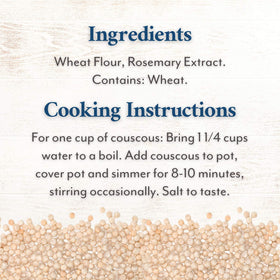 Roland Foods Israeli Couscous featured in stuffed peppers for depth