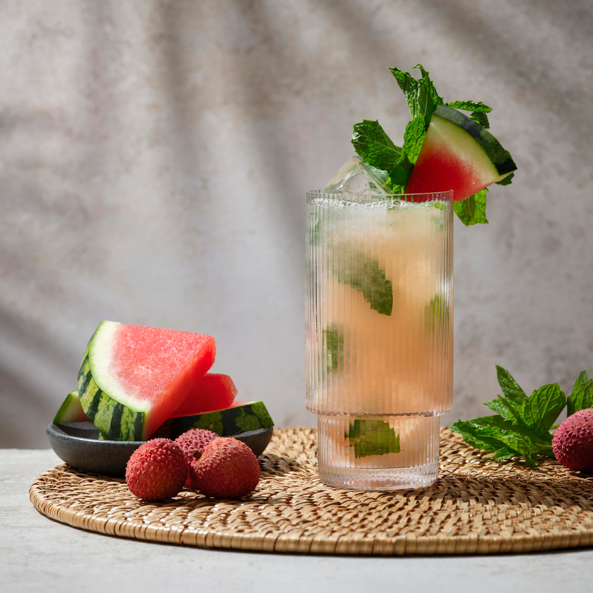 Roland Foods lychees in syrup served in a bowl for easy use