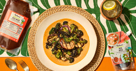 Roland Foods Organic Red Miso Paste highlights ingredients and depth for glazes and broths.