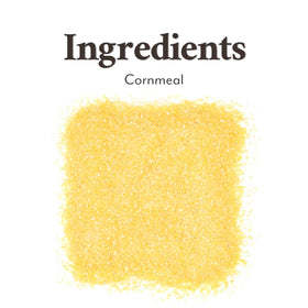 Roland Foods polenta packaging shows gluten-free, vegan, kosher suitability