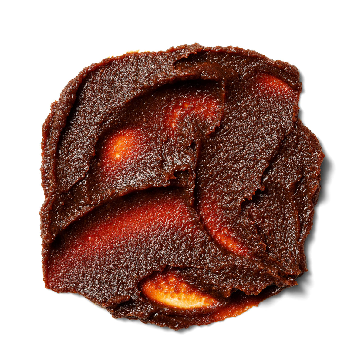 Roland Foods red miso paste on kitchen counter a versatile pantry staple for soups and more.