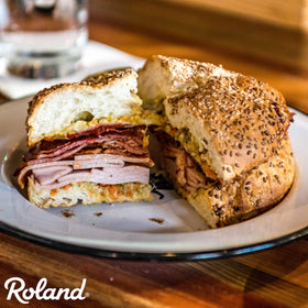 Roland Foods USA-sourced muffuletta salad enhances subs and toppings.