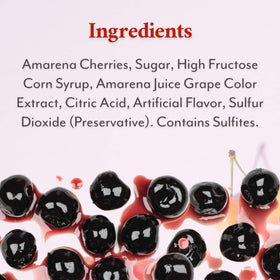 Roland Foods Amarena cherries used in cocktails for a sophisticated finish.