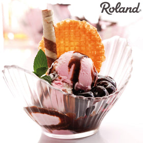 Roland Foods Amarena cherries in syrup suited for food service and home use.