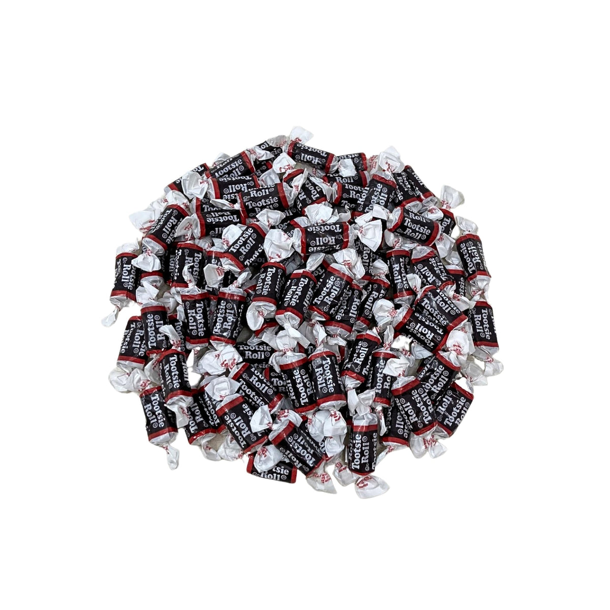 Roll Midgees chocolate chewy taffy candy bulk pack on display, perfect for party snacking.