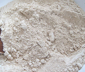 ROM AMERICA Acorn Flour in a bowl with batter for nutty baking.