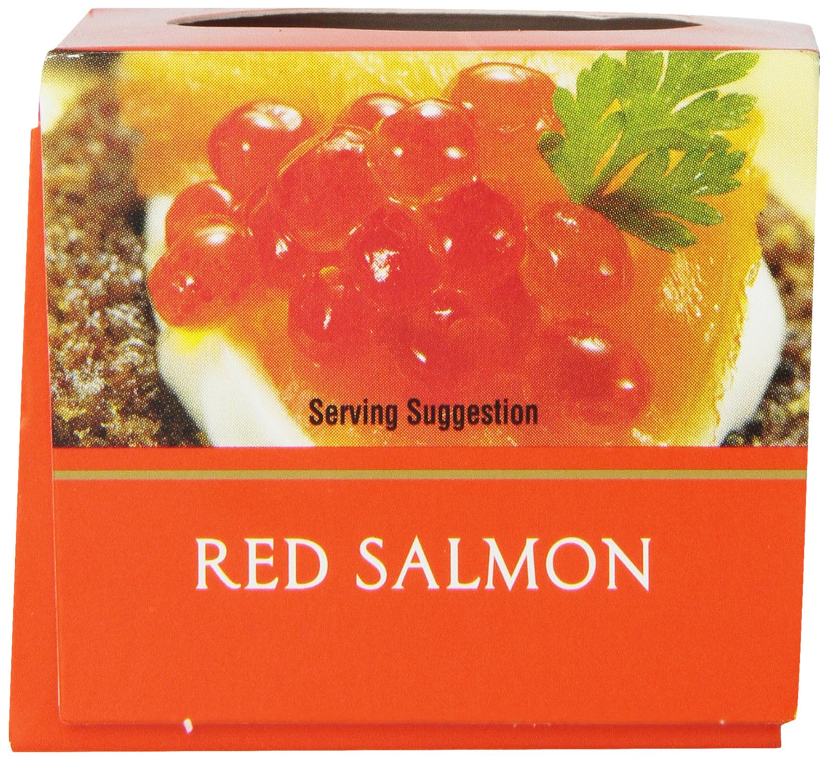 Romanoff Red Salmon Caviar tasting plate for upscale entertaining.
