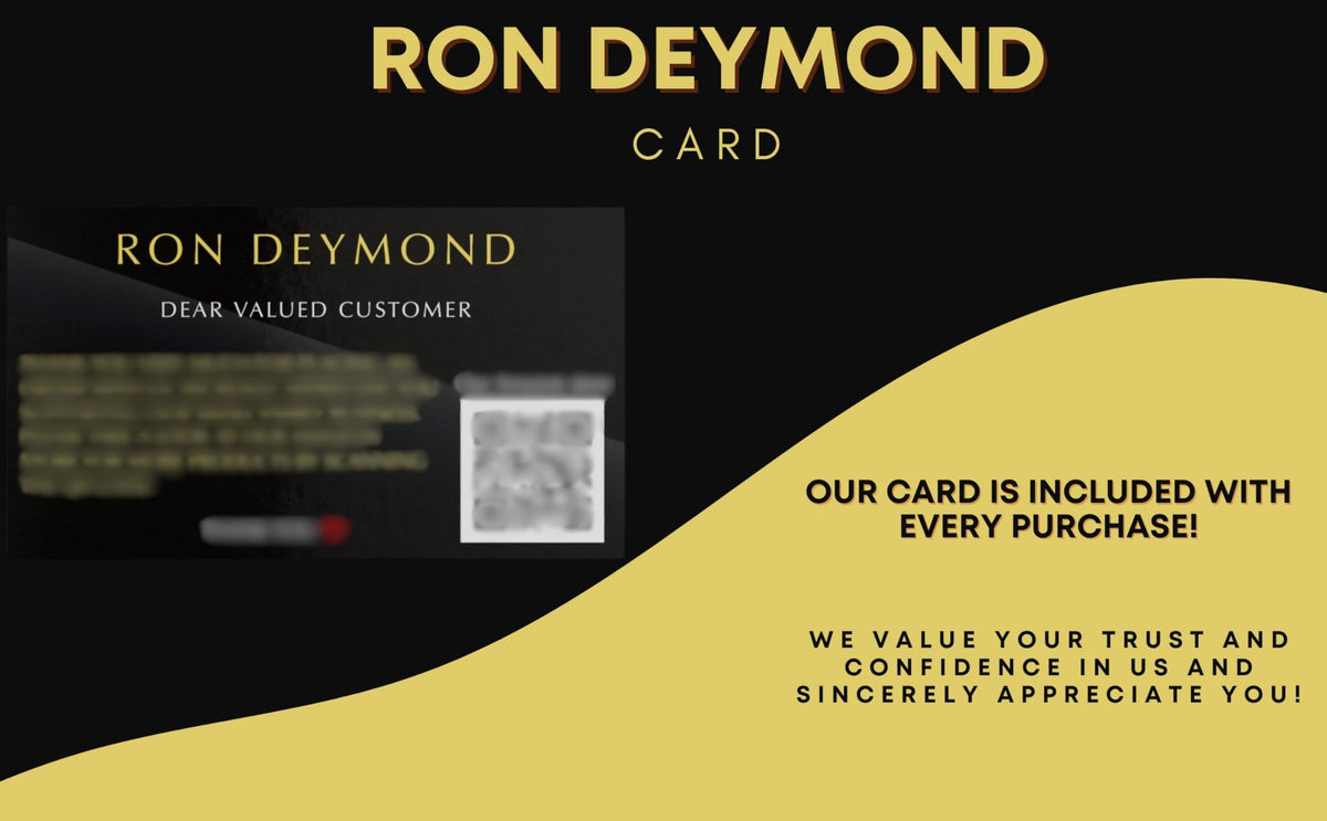 RON DEYMOND individually wrapped bites shown for easy sharing.