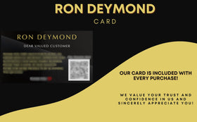 RON DEYMOND individually wrapped bites shown for easy sharing.