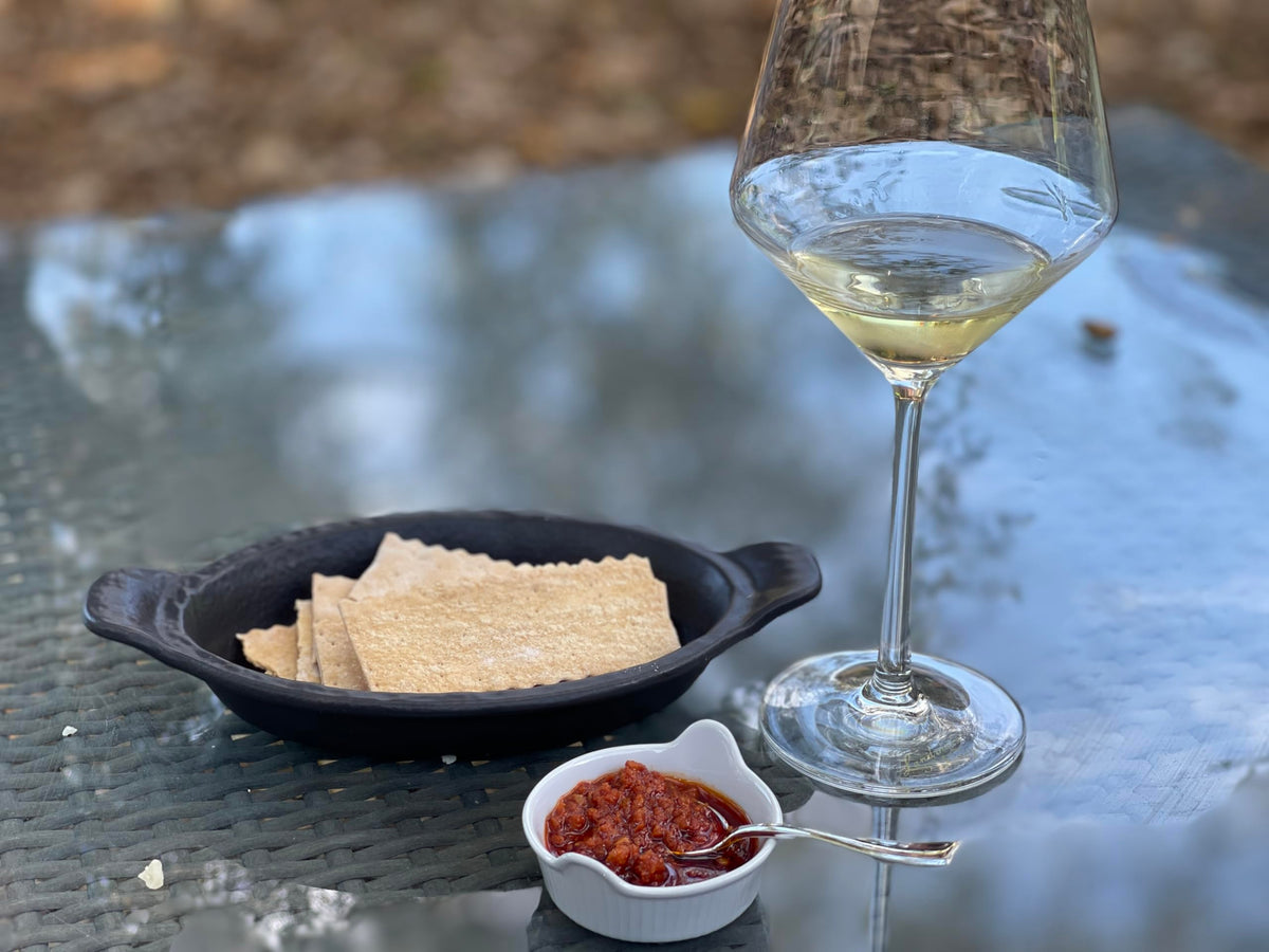Ronda's Fine Foods Romesco seafood-sauce pairing complements fish dishes