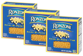 Ronzoni Acini Di Pepe dry pasta pack, ideal for quick weeknight meals