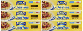 Ronzoni gluten free spaghetti in a 12oz box, ideal for quick weeknight dinners