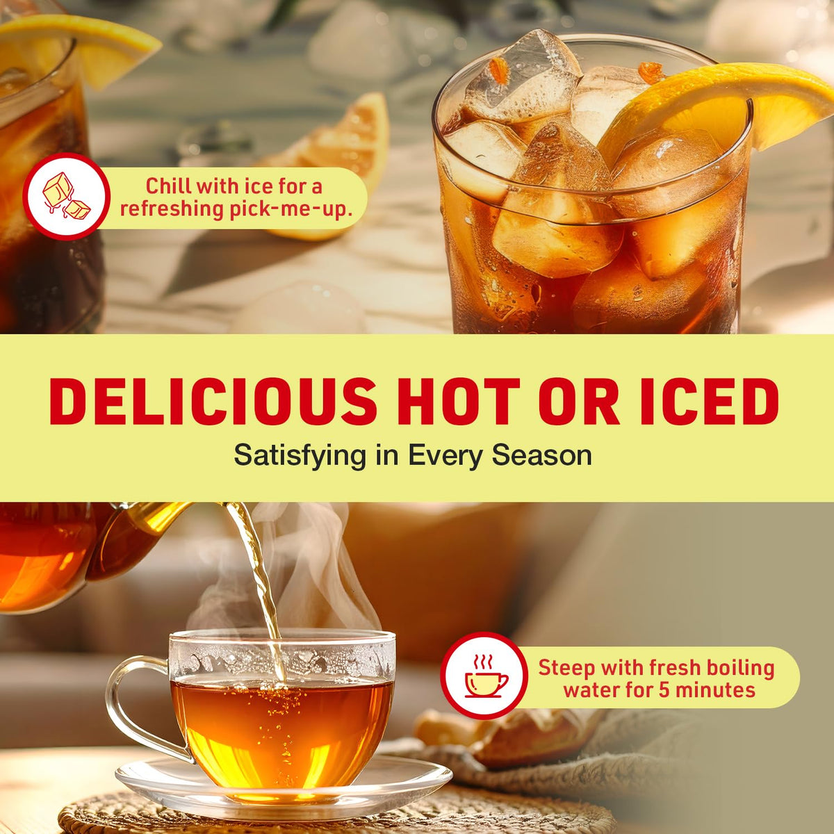 Rooibos Rocks USDA organic-certified tea from South Africa.