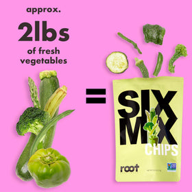 Root Foods SixMix Chips sustainably grown from farm partners