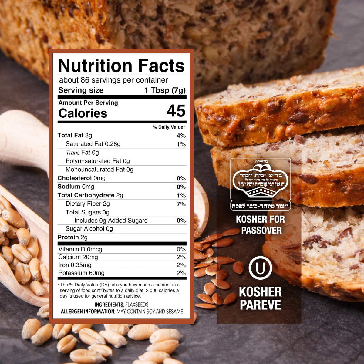 Roots Circle packaging provides airtight freshness and easy scooping