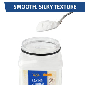 Roots Circle Baking Powder delivers a tender crumb in cookies and cakes