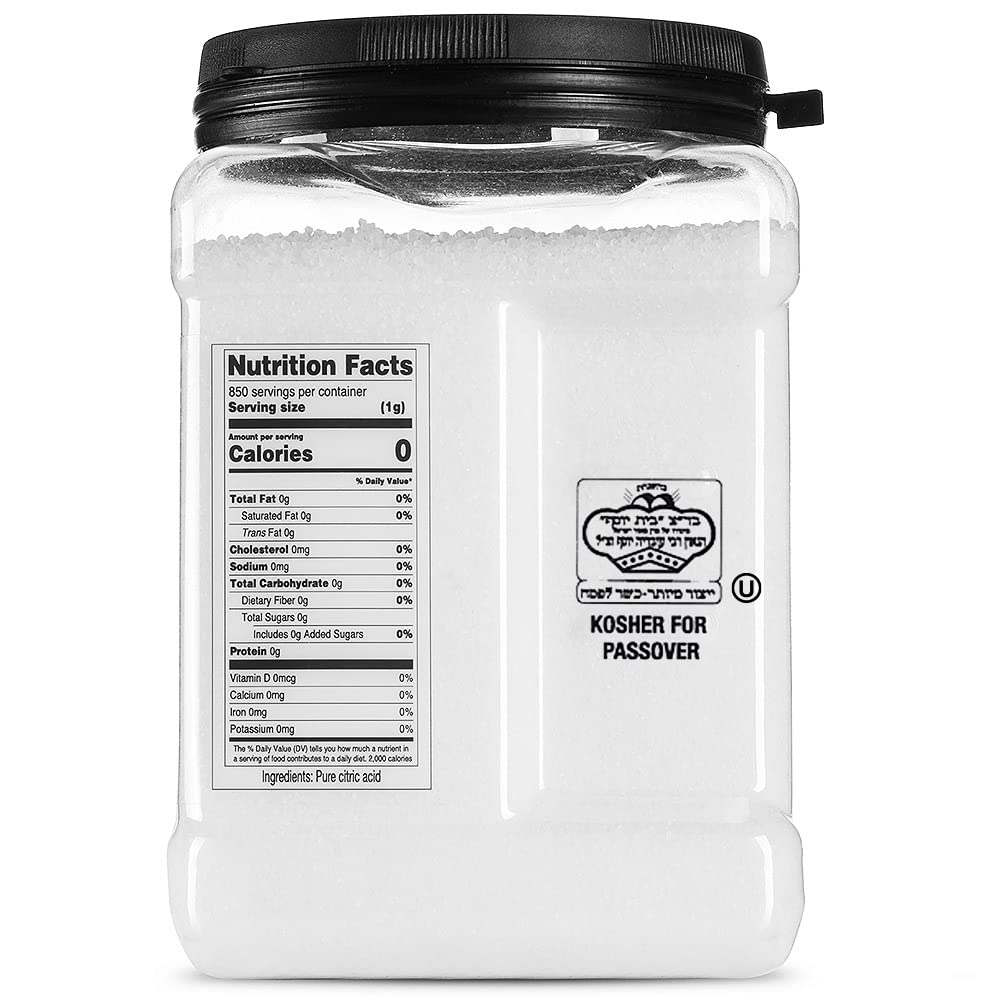 Open pouch of Roots Circle citric acid, fresh and ready to use.