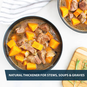 Roots Circle gluten-free label highlights clean, pure ingredients.