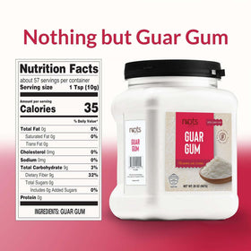 Roots Circle guar gum powder in cold desserts for a smooth bite