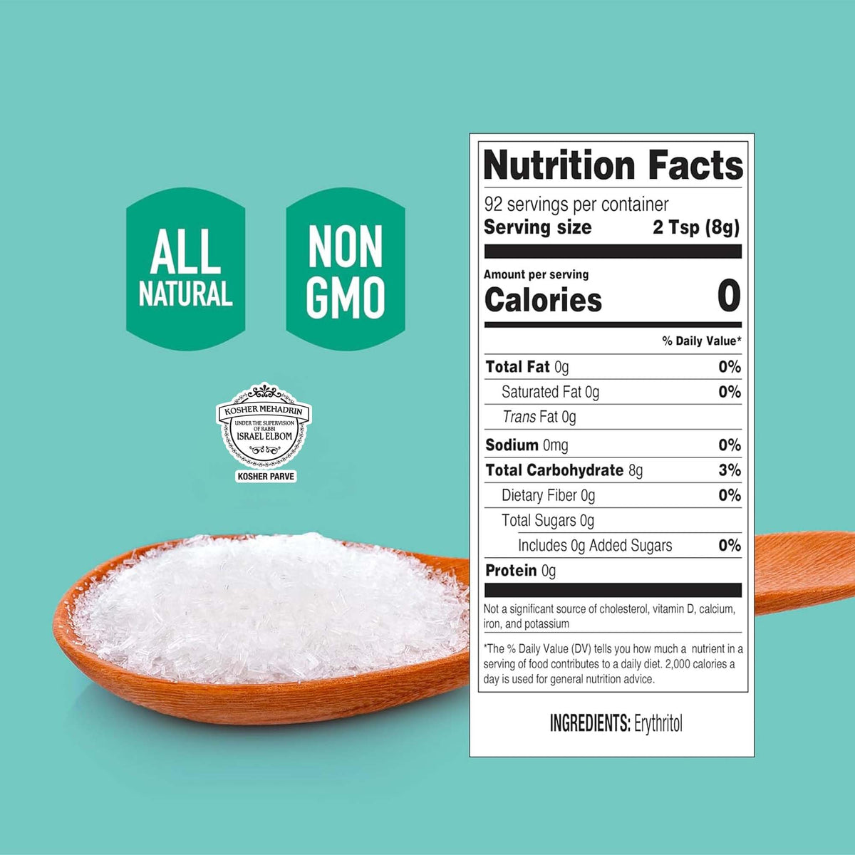 Roots Circle erythritol desserts plate shows sugar-free finishing touch