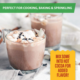 Roots Circle Vanilla Sugar swirl in coffee enhances aroma and sweetness.