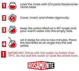 Rosamonte Especial packaging close-up, hard pack preserves freshness.