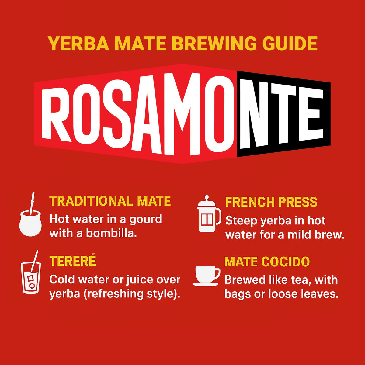Rosamonte Special Selection Yerba Mate Suave bulk 1 kg pack for value and consistency.