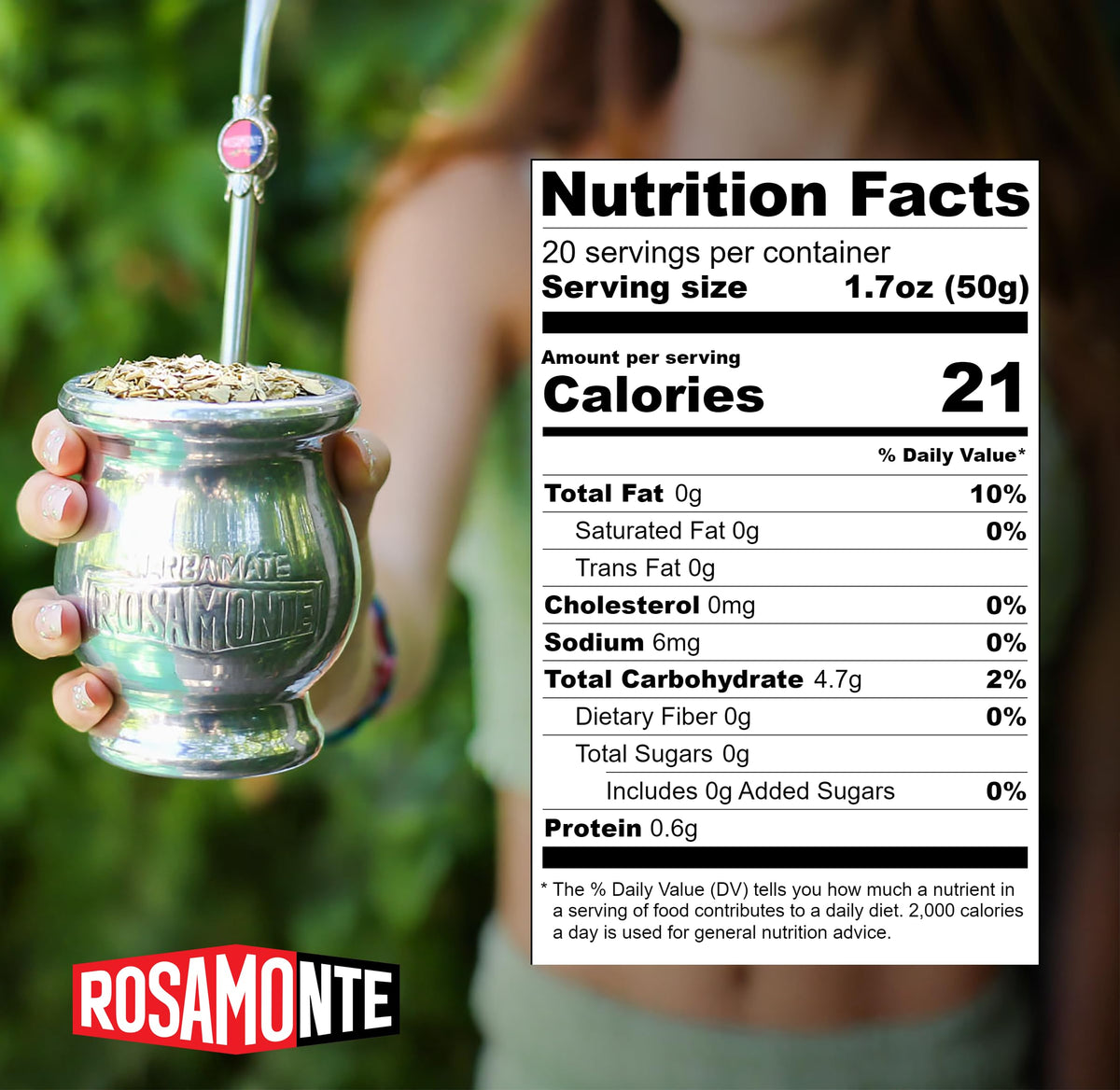 Rosamonte Special Selection Yerba Mate Suave steeped cup highlighting a balanced, approachable flavor.