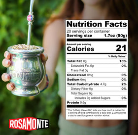 Rosamonte Special Selection Yerba Mate Suave steeped cup highlighting a balanced, approachable flavor.