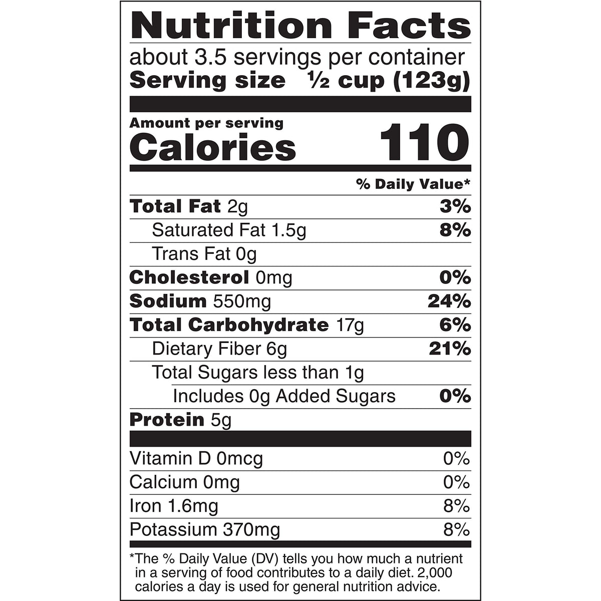 Rosarita Organic Refried Beans, serving bowl, fiber-rich base for authentic Mexican flavors.